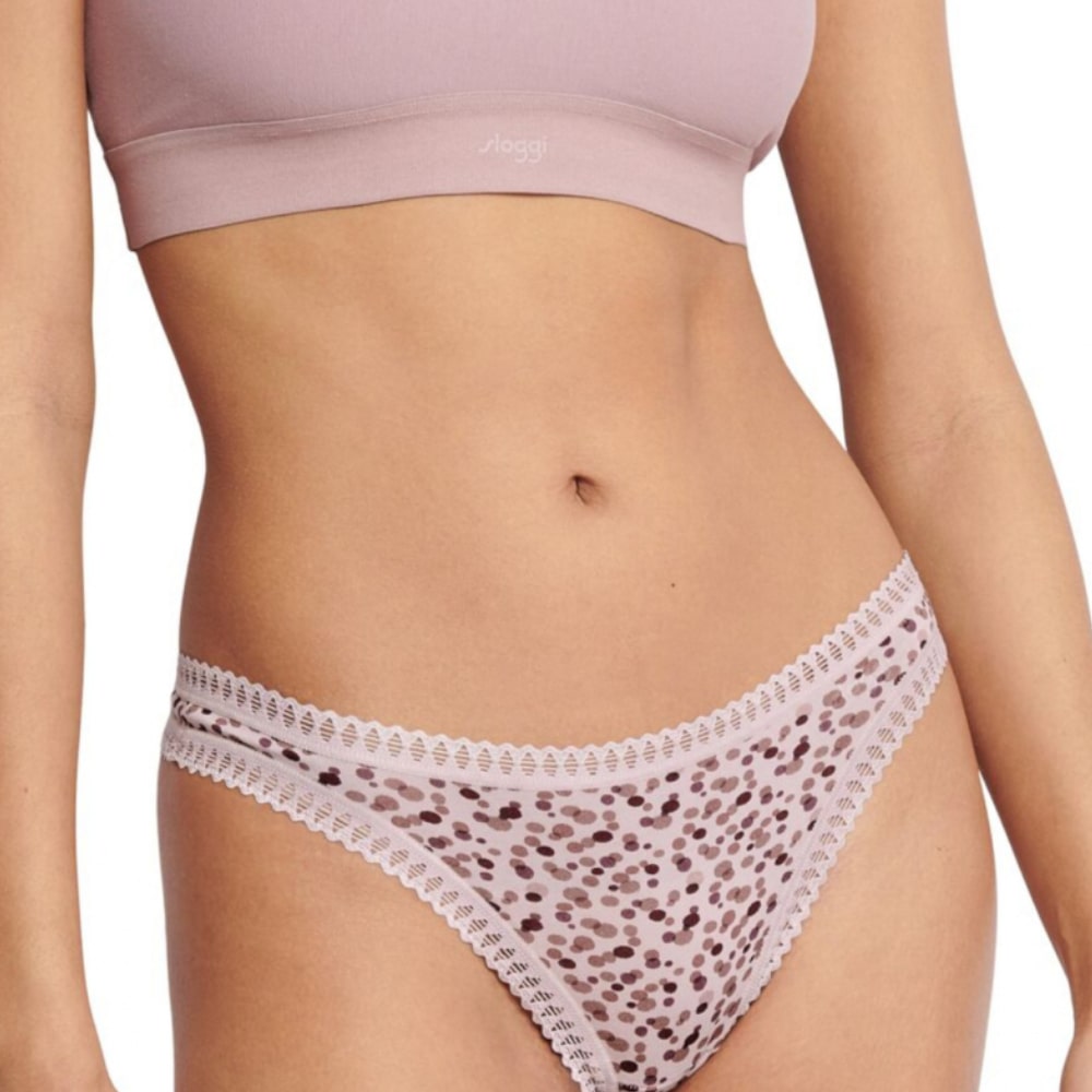 Bavlněná tanga v sadě 3 kusy Sloggi