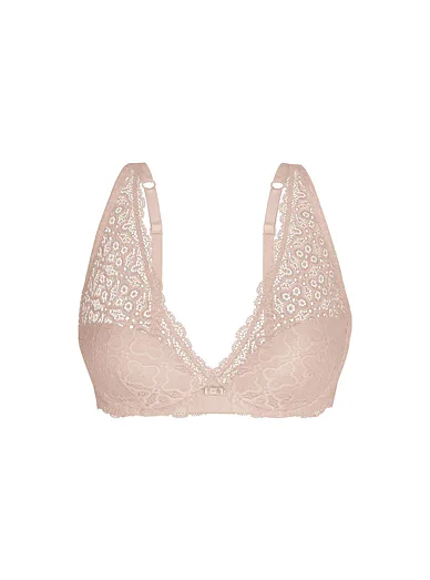 Sassa vyztužená podprsenka s kosticí béžová - béžová