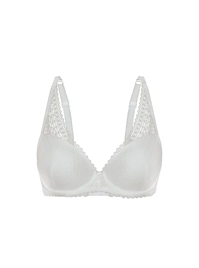 Sassa vyztužená podprsenka s kosticemi bílá - ivory