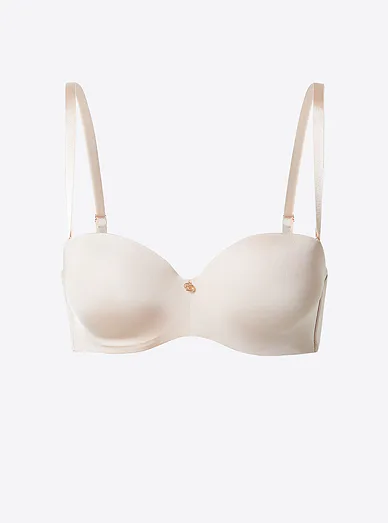 Esotiq Raffen samodržící podprsenka s push up efektem tělová - tělová