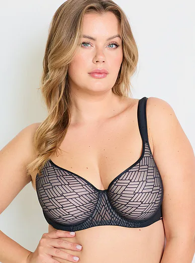 Dorina spacer podprsenka černá - černá