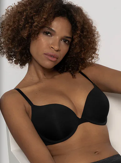 Dorina Michelle Eco push up podprsenka černá - černá