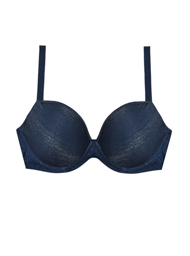 Plavková podprsenka Triola 89248 - perleťově modrá