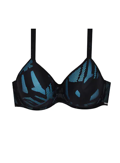 Plavková podprsenka Triola 88250 - tyrkysová