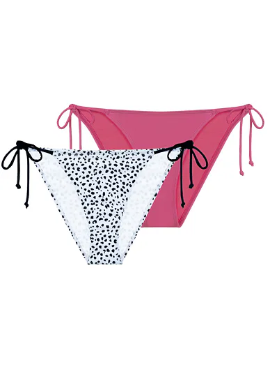 Sada plavkových kalhotek Dorina Carrubo - bílá/růžová