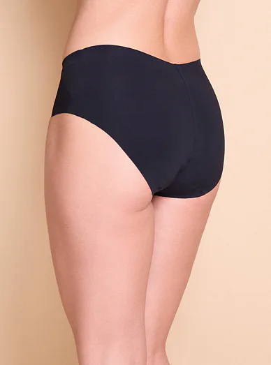 Stahovací bezešvé kalhotky Cotonella - černá