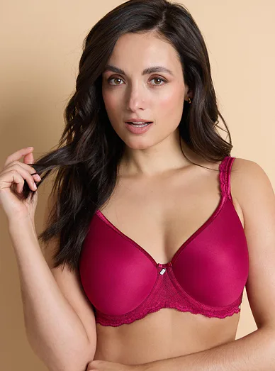 Podprsenka Triola 28135 - karmínová