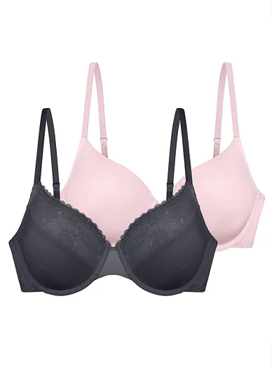 Sada podprsenek Dorina FXTT0069LA141 - šedo-růžová