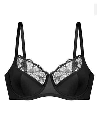 Dorina Sunniva podprsenka s kosticí černá - černá