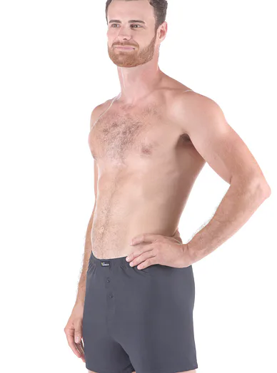 Gina pánské bambusové trenýrky - tmavě šedá