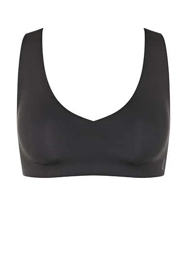 Sloggi Zero Feel braletka bezešvá černá - černá