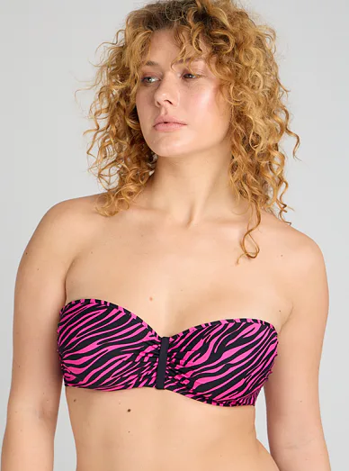 Plavková podprsenka Triola 85258 - černá