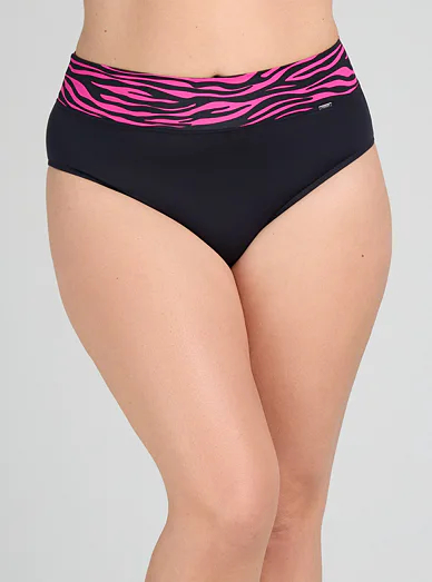 Plavkové kalhotky Triola 92258 - černá