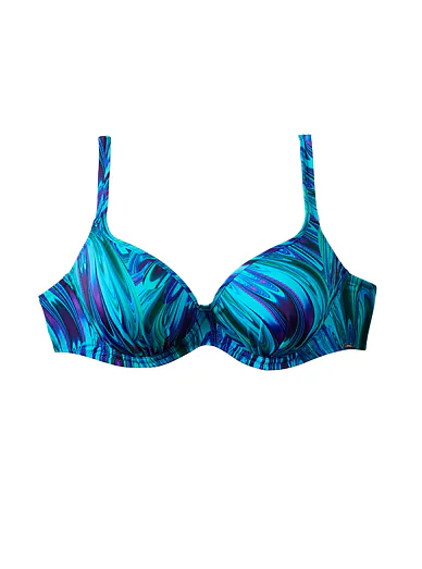 Plavková podprsenka Triola 89259 - tyrkysová