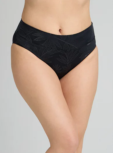 Plavkové kalhotky Triola 92261 - černá