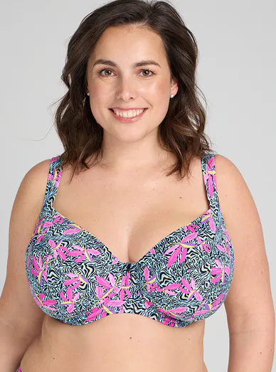 Plavková podprsenka Triola 81262 - barevné