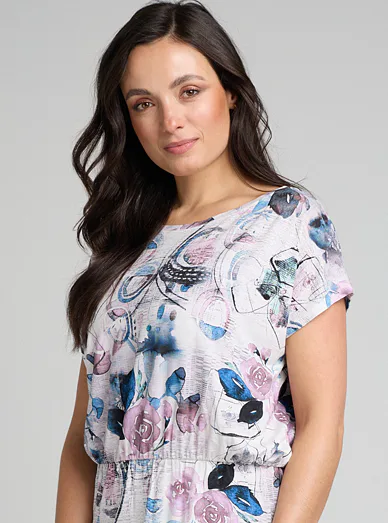 Plážové šaty Triola 65005 - fialová