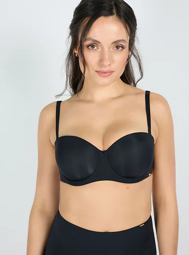 Dorina Michelle solution balkonová podprsenka černá - černá