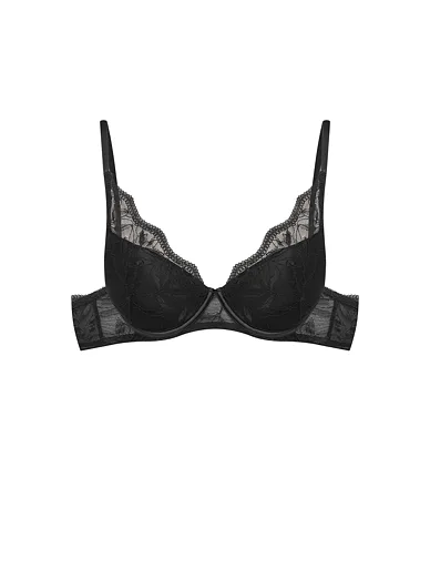 Esotiq Odessa push up podprsenka černá - černá