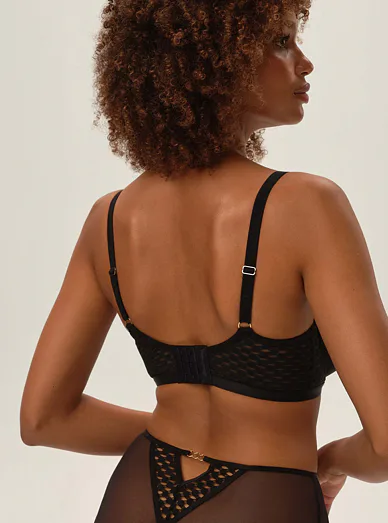 Esotiq Ohara vyztužená spacer podprsenka - černá