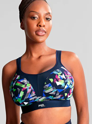 Podprsenka Panache SPORT bez kostice - grafický potisk