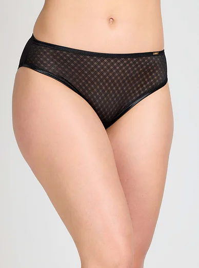 Triola klasické kalhotky černé 31138 - černá