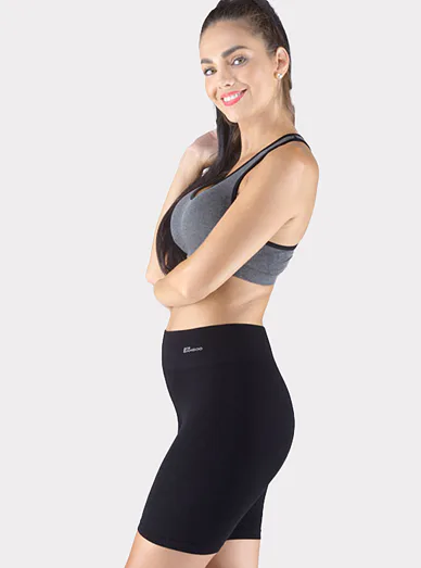 Gina dámské boxerky s delší nohavičkou černé - černá