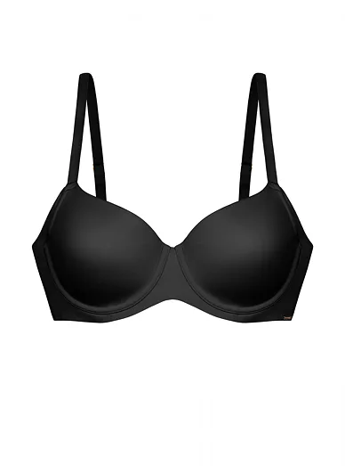 Dorina Essensual vyztužená podprsenka s kosticí černá - černá