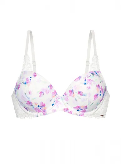 Dorina Tiani push up podprsenka s květinovým vzorem - květinový vzor