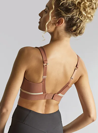 Panache sportovní nevyztužená podprsenka bez kostic růžová - růžová