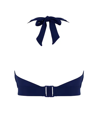 Panache Ric Rac bikinová podprsenka modrá - modrá