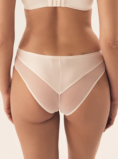 Esotiq Influensa kalhotky klasického střihu krémové - smetanová