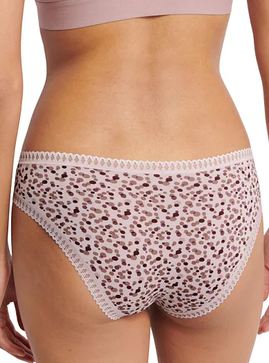 Sloggi sada klasických kalhotek Go Crush - starorůžová