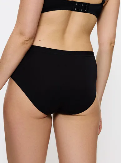 Triumph kalhotky s vysokým pasem černé - černá