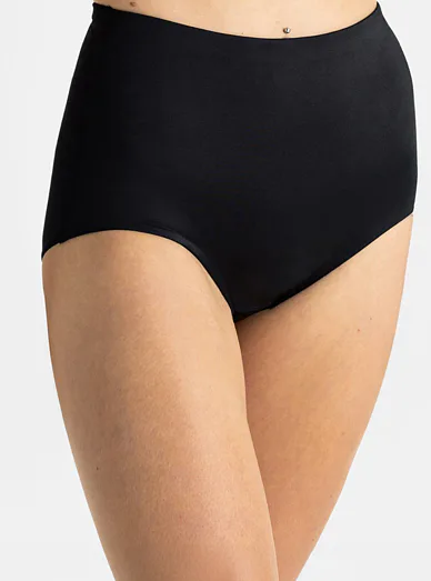 Dorina stahovací kalhotky s vysokým pasem černé - černá