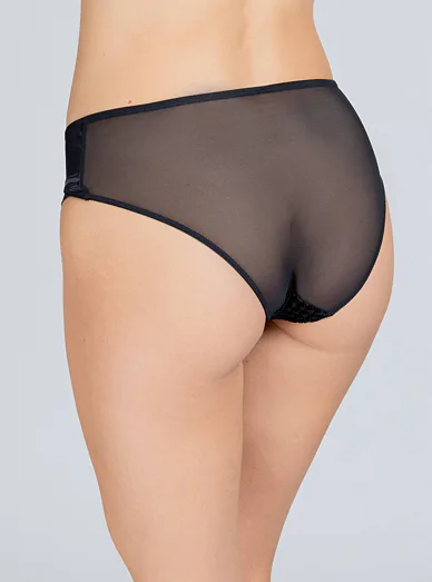 Dorina klasické kalhotky černé - černá