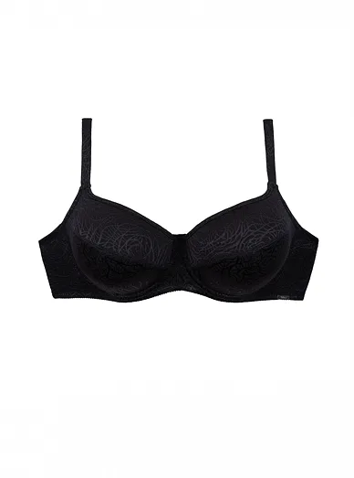 Triola T-Fit vyztužená podprsenka s kosticemi černá 22884 - černá