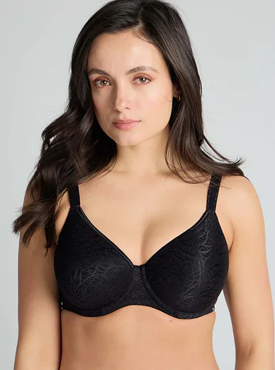 Triola Perfect-Fit vyztužená podprsenka s kosticemi černá 28884 - černá