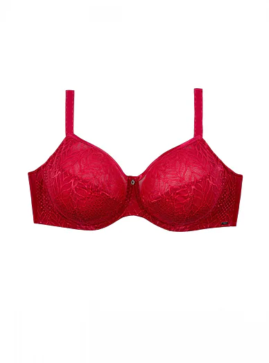 Triola Contour-Fit nevyztužená podprsenka červená 21885 - cherry