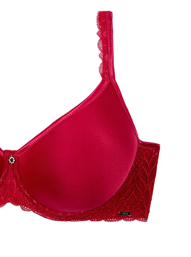 Triola Perfect-Fit vyztužená podprsenka červená 28885 - cherry