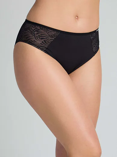 Triola klasické kalhotky černé 31888 - černá