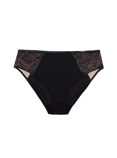 Triola klasické kalhotky černé 31888 - černá