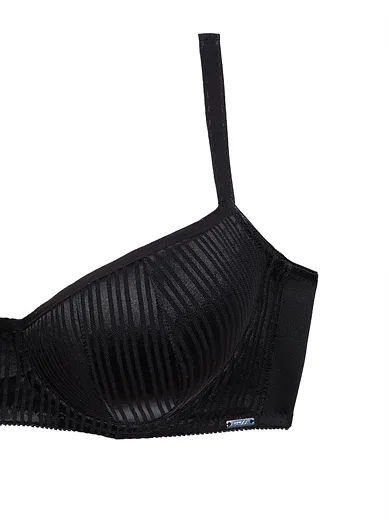 Triola Sexy-Fit balkonová podprsenka černá 26891 - černá