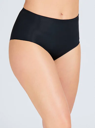 Babella kalhotky s vysokým pasem černé - černá