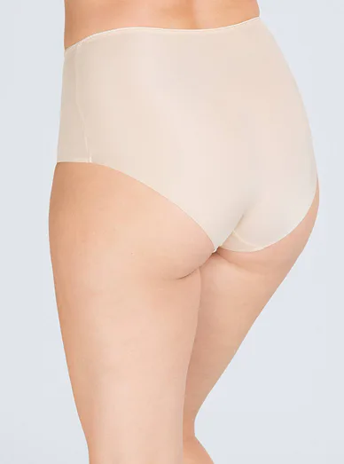 Babella kalhotky s vysokým pasem béžové - tělová
