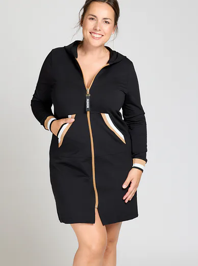 Eldar volnočasové šaty černé - Černá