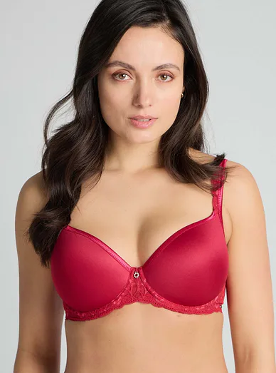 Triola Sensual-Fit vyztužená podprsenka červená 29885 - cherry