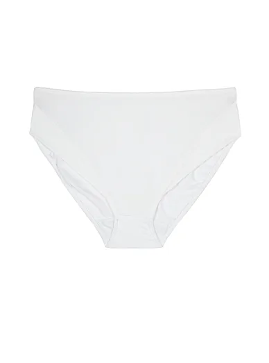 Triola klasické kalhotky černé 31615 - bílá