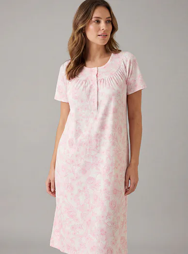 Linclalor bavlněná noční košile krémová - Krémová