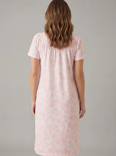 Linclalor bavlněná noční košile krémová - Krémová